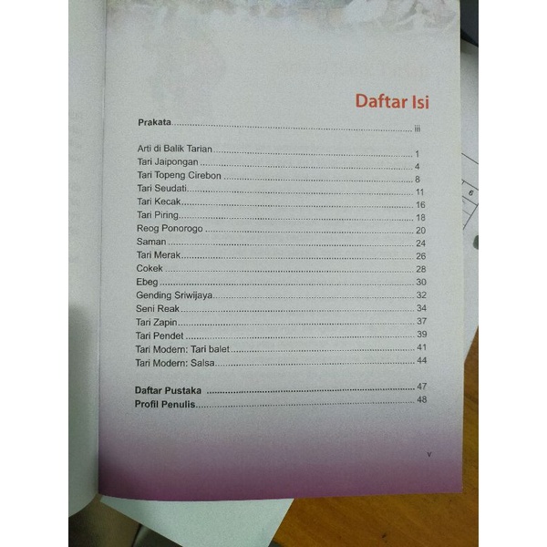 ORI buku mengenal seni tari edisi revisi terbaru penerbit mediantara