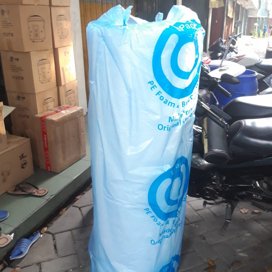 BUBBLE WRAPPING ROLL PELINDUNG ANTI PECAH 50METER LEBAR 125CM TERMURAH