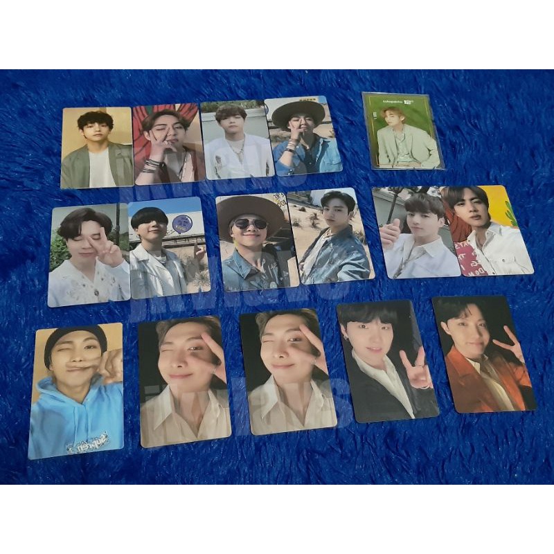 [READY] BTS PHOTOCARD RM JIN SUGA JHOPE JIMIN V JUNGKOOK LUCKY DRAW BUTTER POWER STATION PWS PST LD 