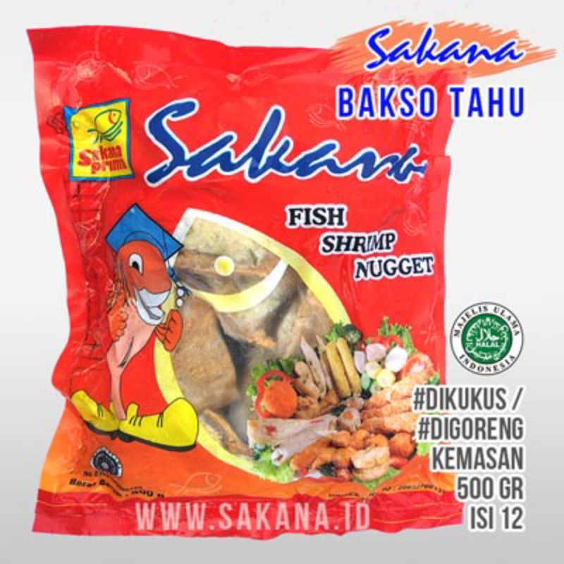 

Bakso tahu ikan Sakana 500gr