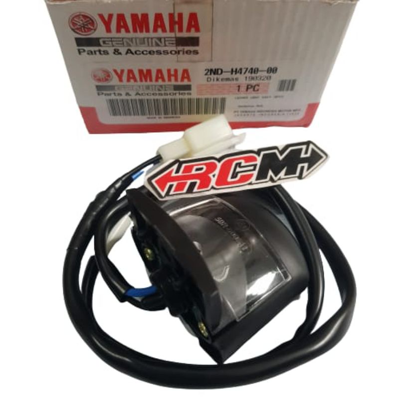 LICENCE LISENSE LIGHT LAMPU NOPOL BELAKANG MXKING MX KING MXK  ORI ORIGINAL ASLI YAMAHA YGP 2ND-H4740-00