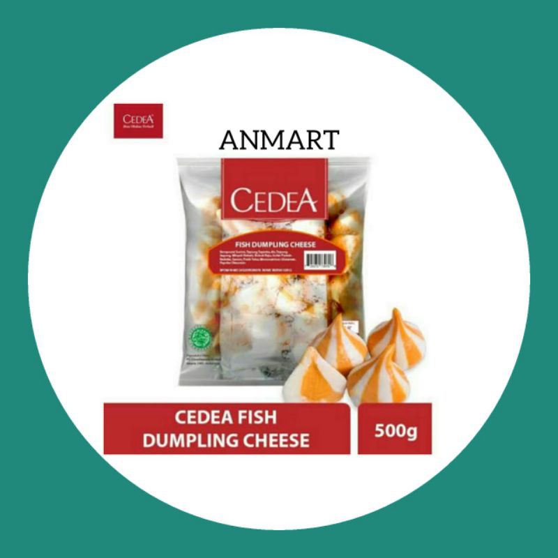 

ANMART | 500gr Cedea Fish Dumpling Cheese | Sayur Online | Frozen Food