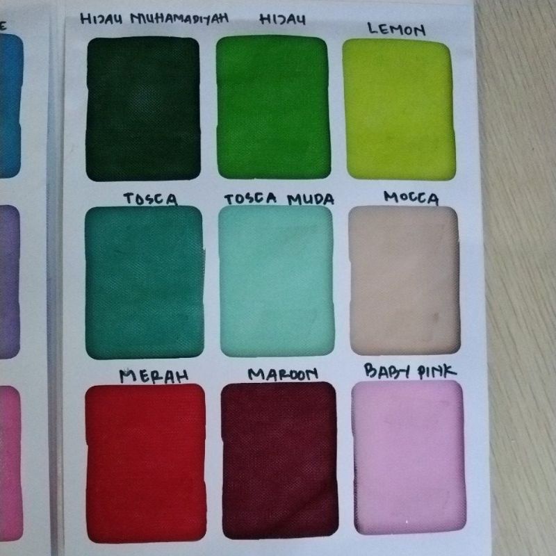 Tulle / tule / tula kaku / keras tile untuk bungkus souvenir,rok tutu dll