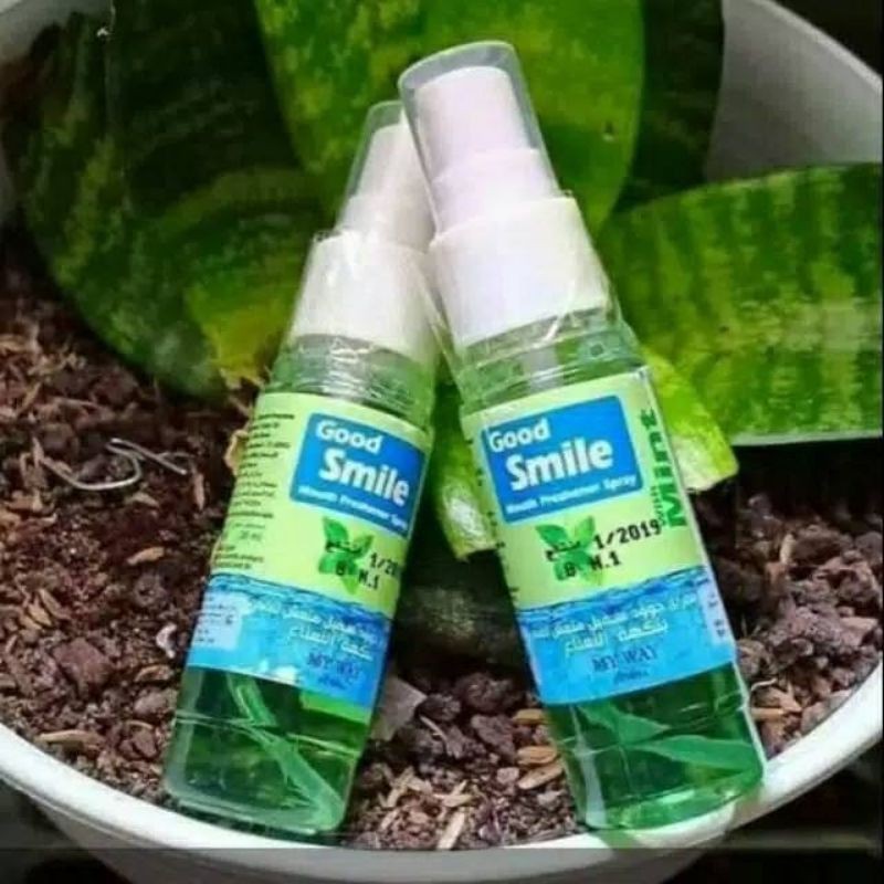 MY WAY  Parfum Mulut penghilang Bau mulut good smile with cloves 30ml