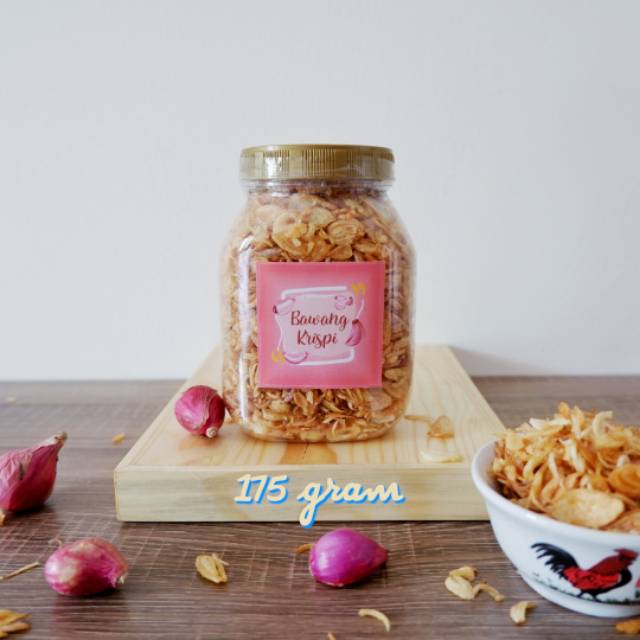 

Bawang Goreng Bawang Krispi 175 gram