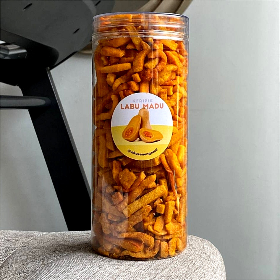 

KERIPIK LABU MADU CRISPY PREMIUM 1300ml | MAKANAN DIET SEHAT | VEGETARIAN | VEGAN | HALAL