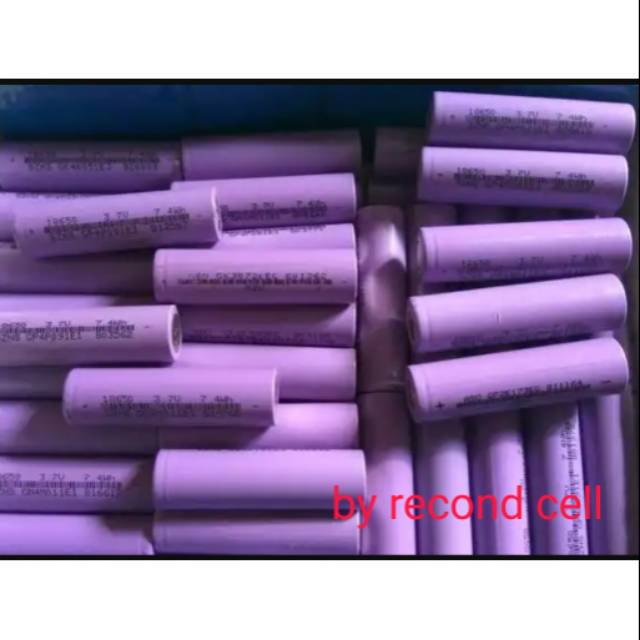 Baterai 18650 SZN copotan laptop max 2350 mAh full charged 4.1V