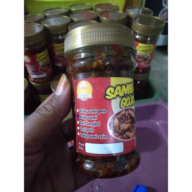 

sambal gojozz baby cumi