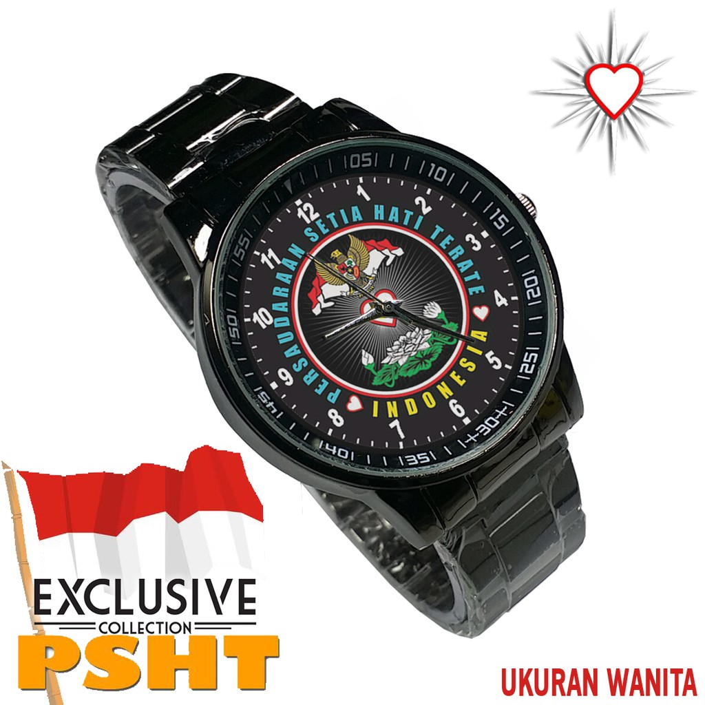 JamTangan PSHT - Persaudaraan Setia Hati Terate (Sepasang/Ukuran Pria/Wanita) Motif 10