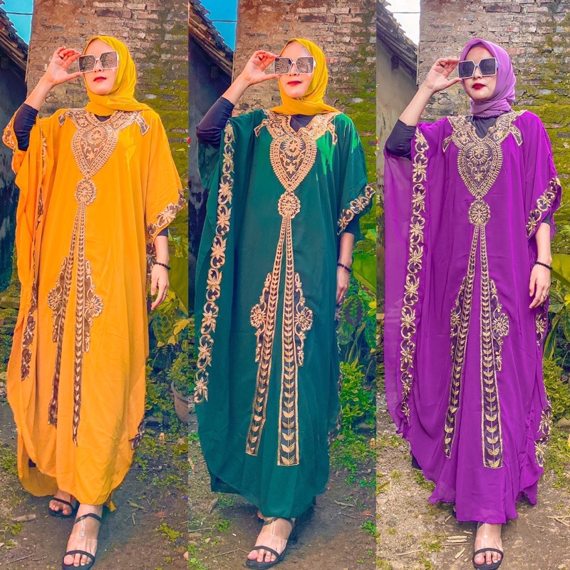 KAFTAM MAXI DRESS TERBARU 2021