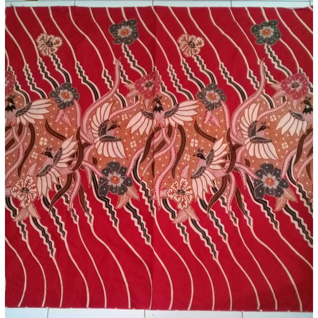 Kain batik warna. Kain batik solo. Kain batik pastel. Kain batik merah