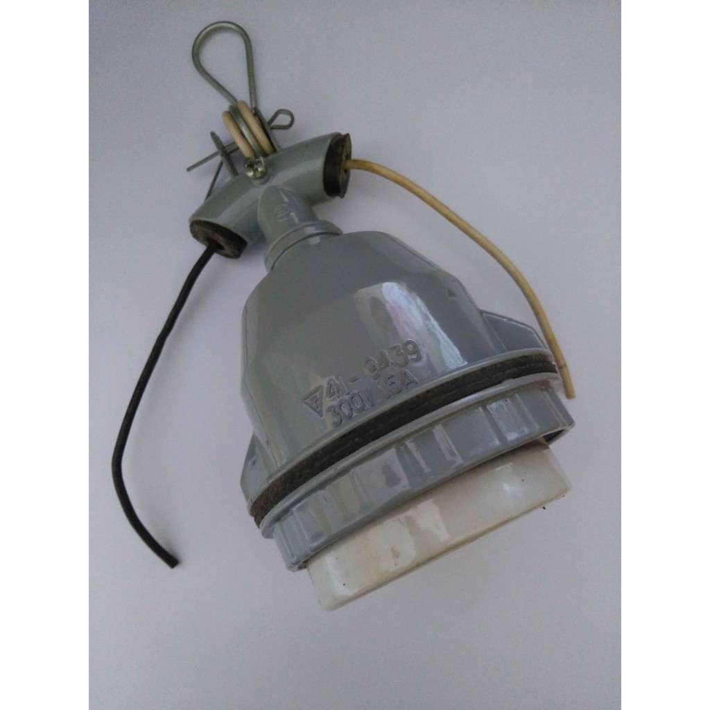 Fitting DK E40 Fitting Kap Lampu Gantung Kap lampu jalan Hijau besar