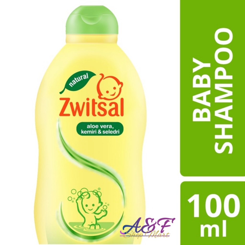 Zwitsal Baby Shampo Aloevera 100ml - Shampoo Bayi