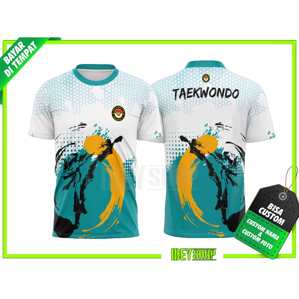 Baju Jersey TAEKWONDO / kaos Jersey Pria TAEKWONDO 03 Fullprint