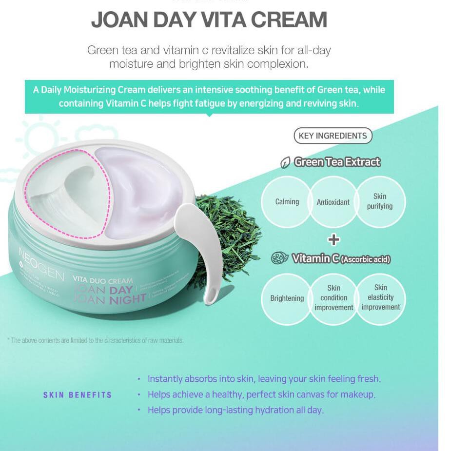 NEOGEN Vita Duo Cream Joan Day &amp; Joan Night (50gr)