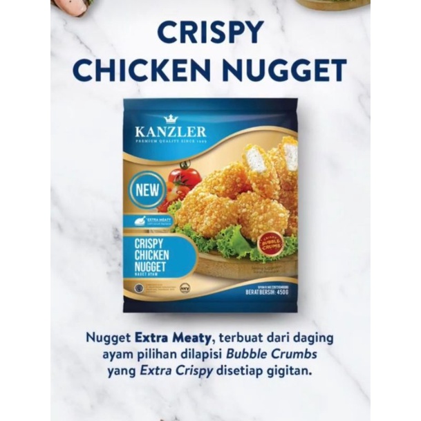 

Kanzler Chicken Nuget 450gr frozen