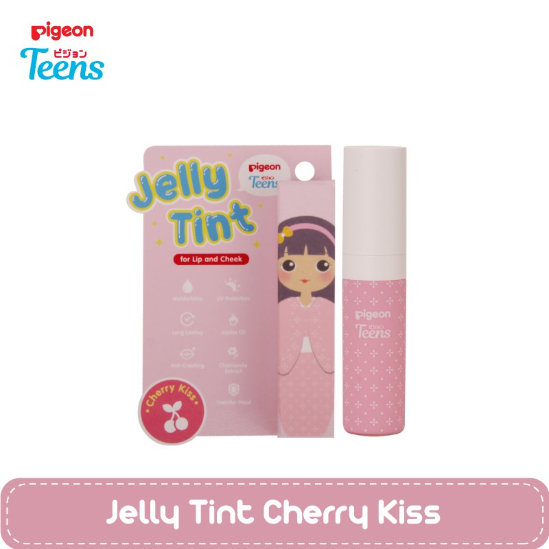 Pigeon Teens Jelly Tint Lip &amp; Cheek | Pelembab Bibir Perona Muka | Fruit Series | Anti Cracking