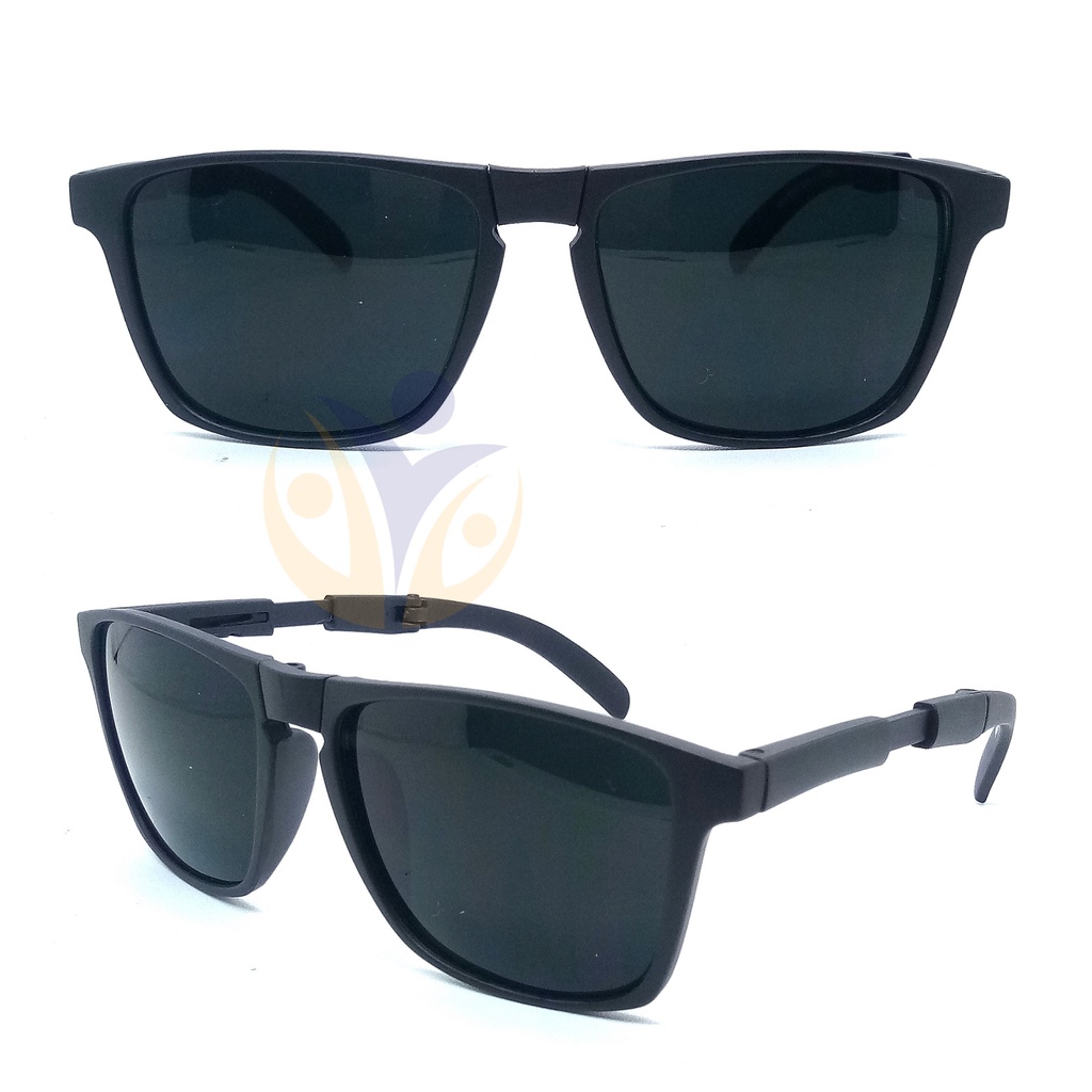 Kacamata hitam lipat polarized UV400