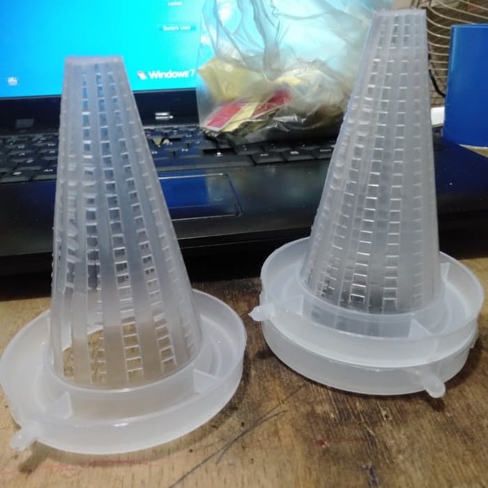 corong cacing besar / wada cacing sutra size 10cm