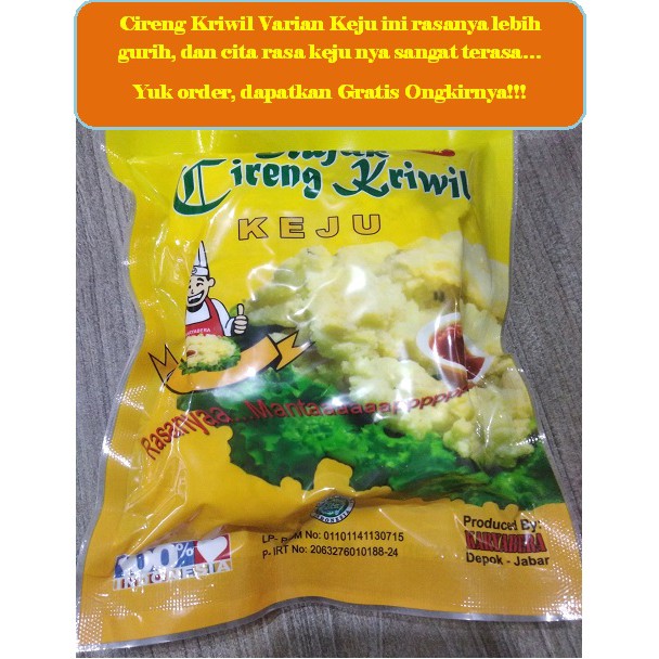 

Rujak Cireng Kriwil Keju