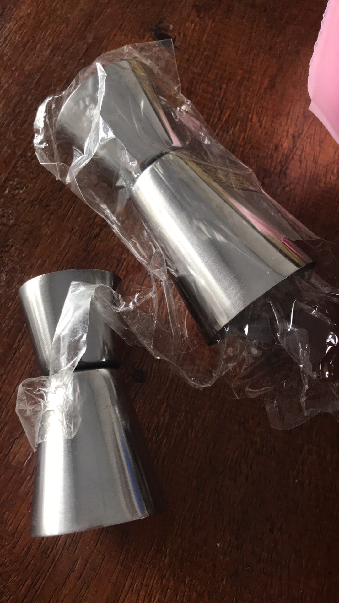 Gelas Ukur  Cocktail Measuring Jigger Double Shot Stainless Berbagai Ukuran