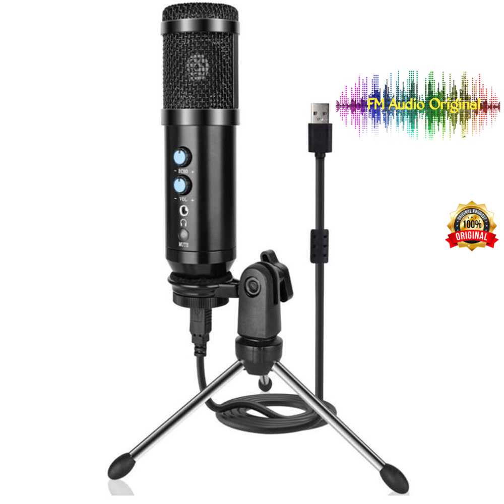 Jual FM Audio Original / Tech Microphone Condenser USB Mikrofon with