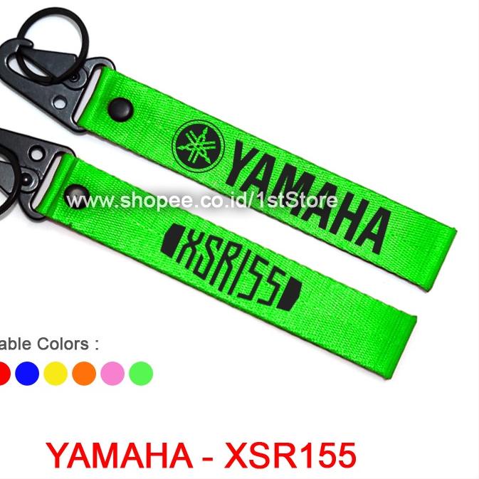 GANTUNGAN KUNCI YAMAHA XSR155 PREMIUM KEYCHAIN KEY CHAIN TAG LOGO SEPEDA MOTOR XSR 155 R ALL NEW KEY