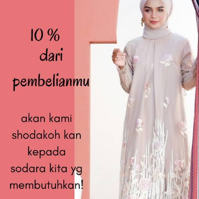 Gamis syari brokat shahilna