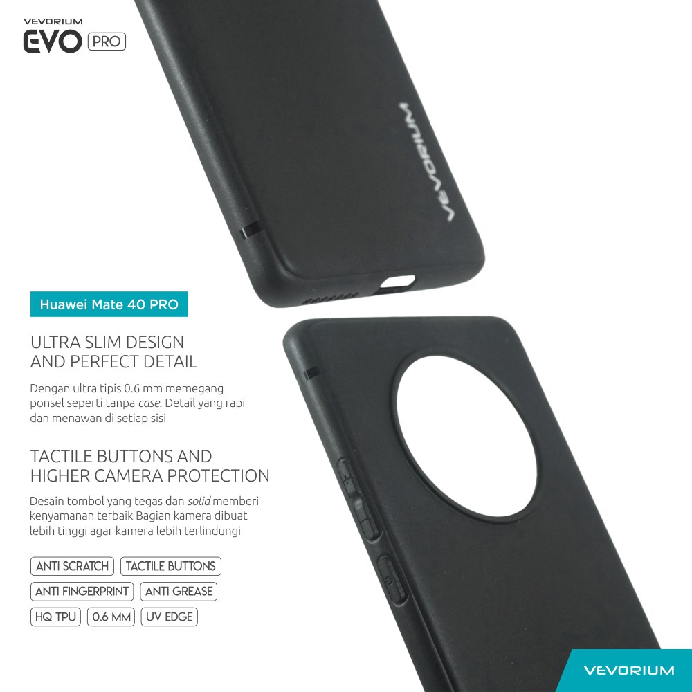 VEVORIUM EVO PRO Huawei Mate 40 PRO Soft Case Softcase Matte