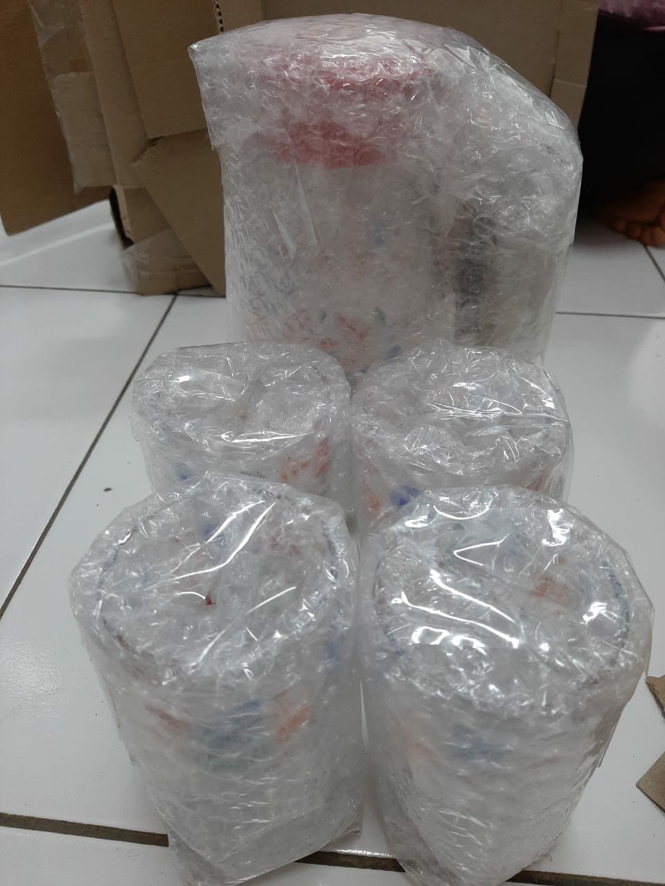 Drink Set Kaca Lazetta/drink Set Kaca/teko Teh/teko Gelas Unik/drink Set Lazetta