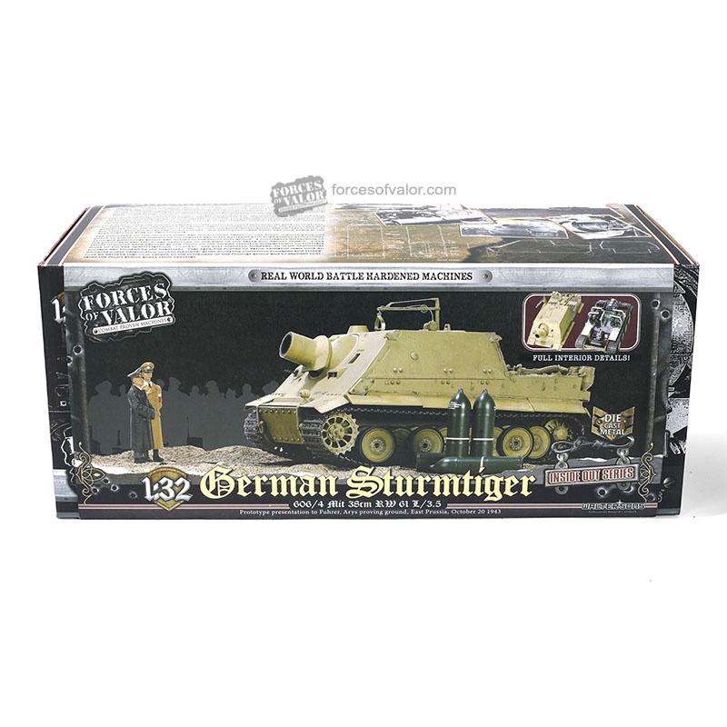 Tank German Sturmtiger Prussia 1943 Skala 1:32 Forces of Valor
