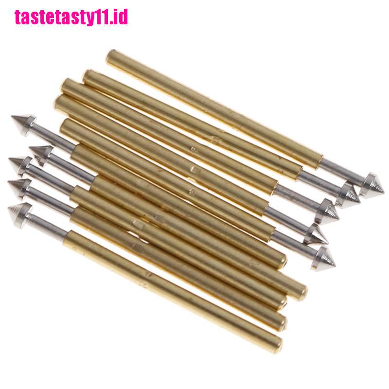 100 Pcs P75-E2 / E3 spring test probe pogo pin 1.3 / 1.5mm Kepala Kerucut