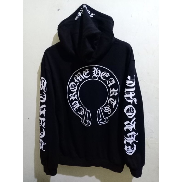 Hoodie Zipper Crome Heart