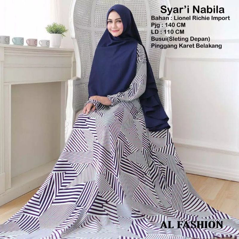 gamis syari olivia./gamis pesta