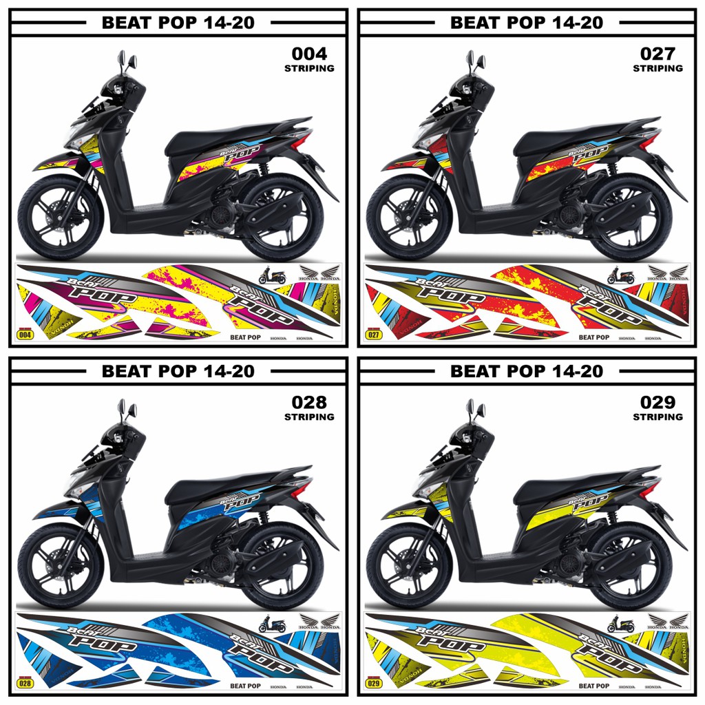 Harga Decal Beat Pop Terbaru November 2021 BigGo Indonesia