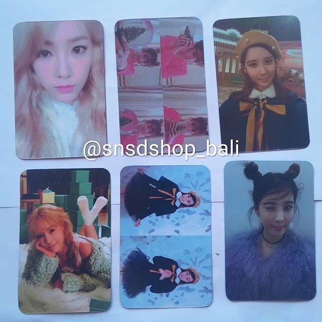 Photocard TTS Dear Santa Set Unofficial