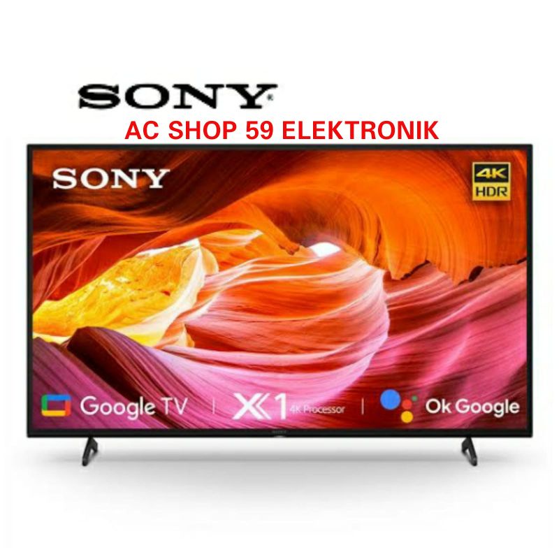 LED TV SONY 65X75K UDH 4K HDR Smart Android TV 65 Inch Google TV New