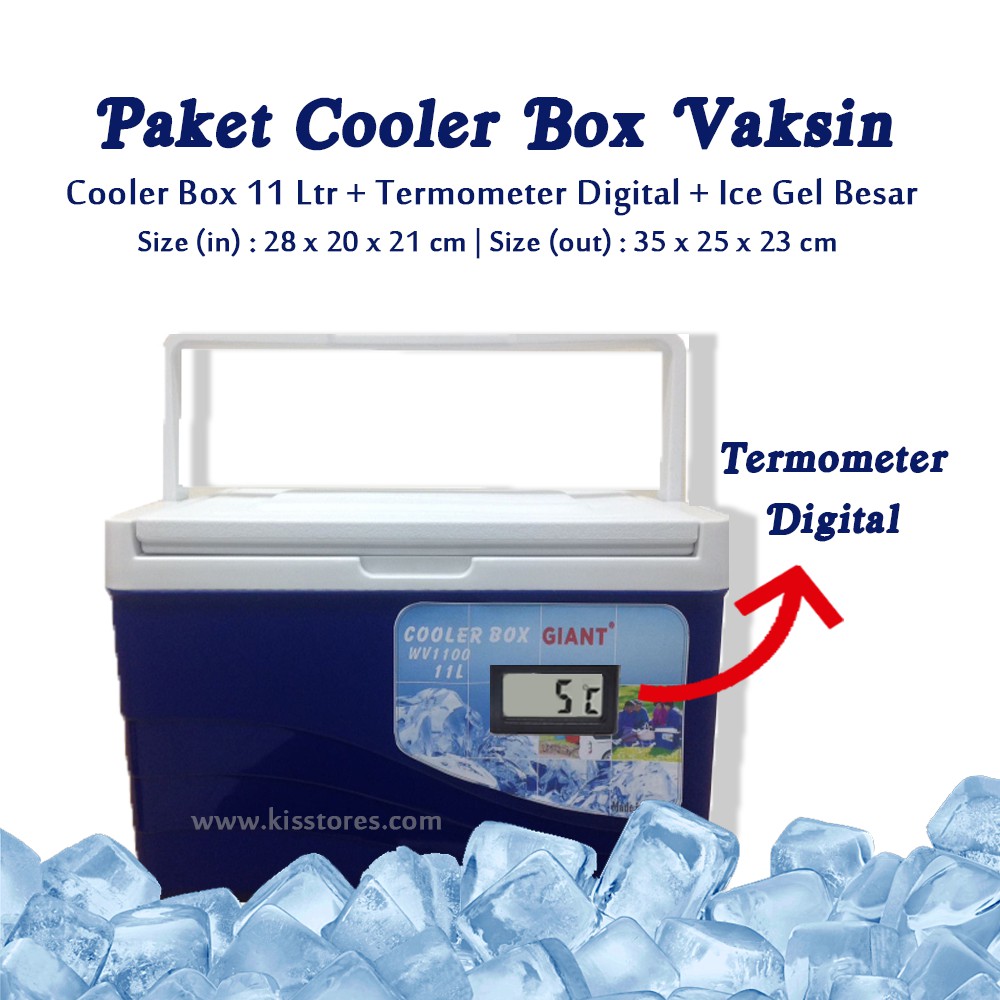 Jual Vaccine Carrier Box Cooler Box Giant Cool Box Kotak Es Shopee