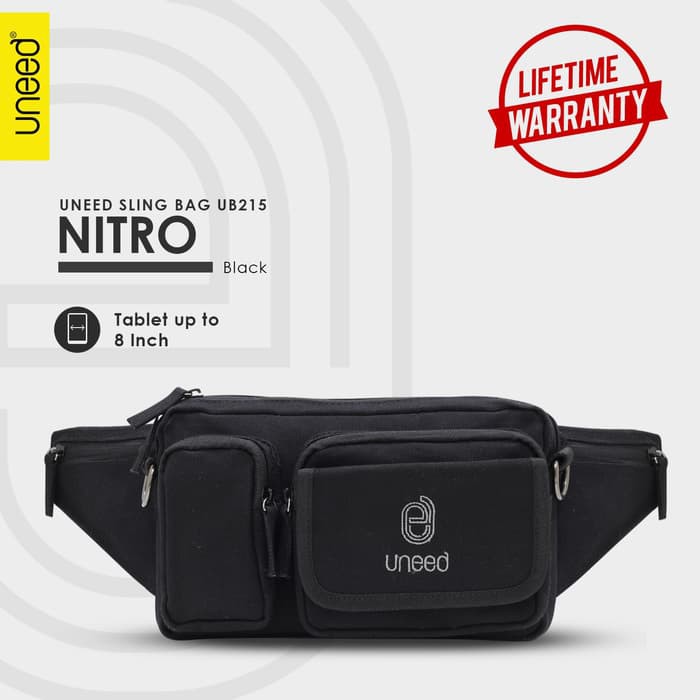 UNEED Nitro Tas Selempang Pria / Tas Sling Bag Pria - UB215