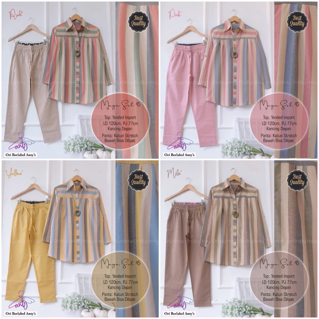 Busana Wanita MAGA SET 45 by ANTY FASHION