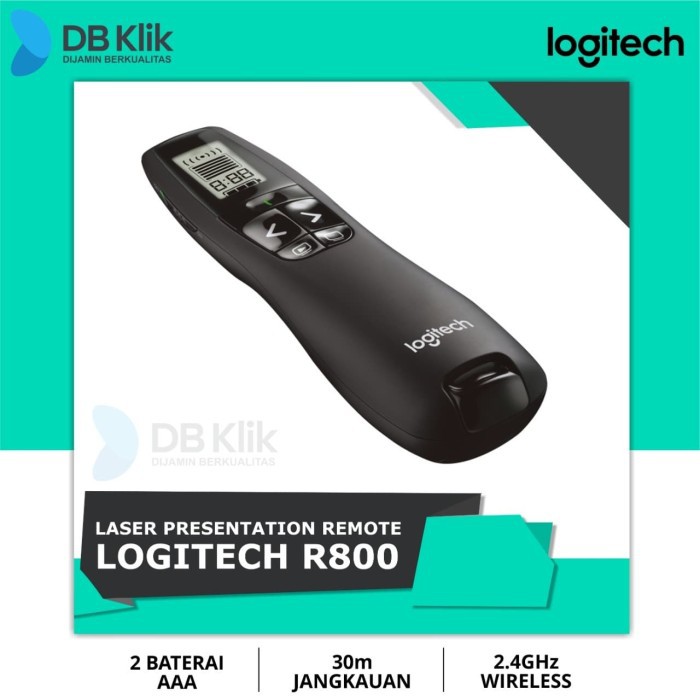 Laser Pointer Wireless Logitech R800 Laser Presentation Remote