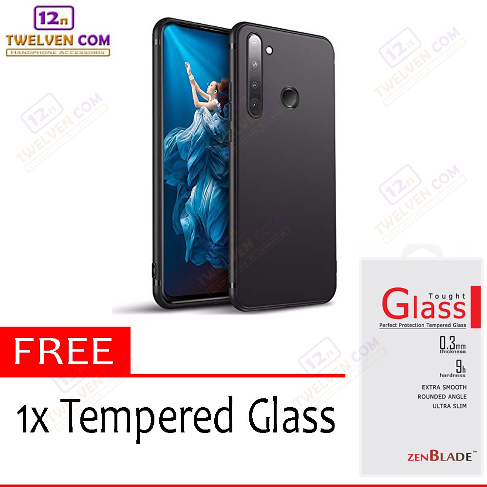 Case Slim Matte Softcase Realme 6 Pro - Free Tempered Glass