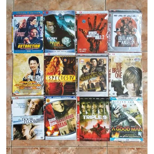 Film vcd - dvd bekas kondisi bagus