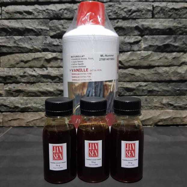 

Cuci Gudang Awal Tahun Jansen Vanilla Extract Halal / Vanila Ekstrak / Pasta Vanila Extract Cuci