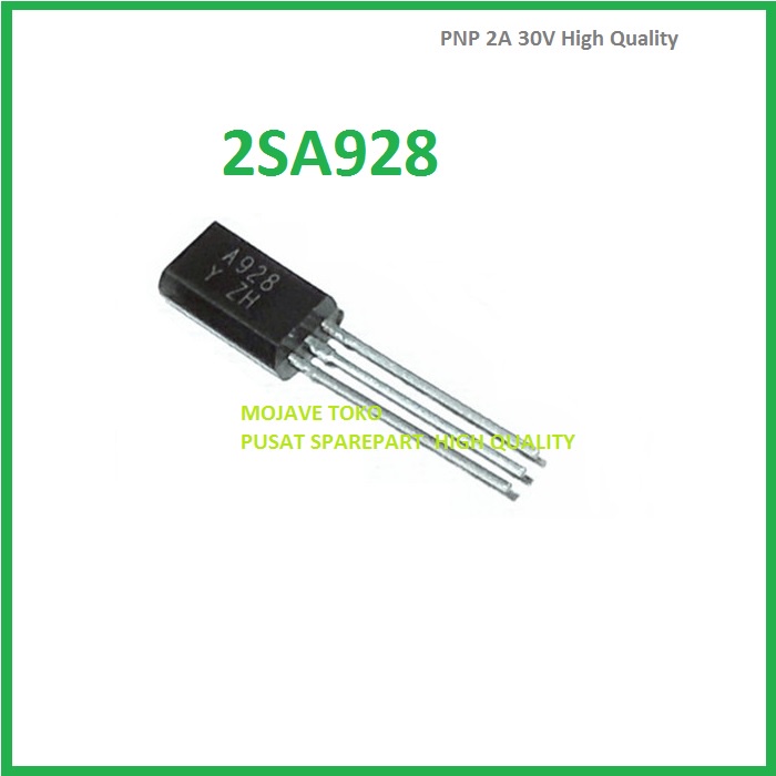 2SA928 A928 Transistor PNP 1A 30V 3W Audio High Quality