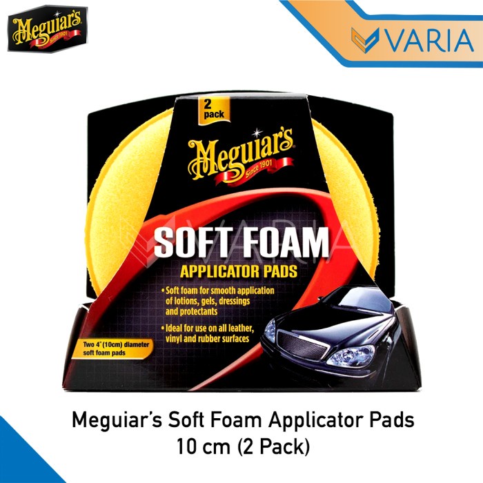 Meguiar's Soft Foam Applicator Pads 10 cm 2 Pcs Spon Meguiars X3070