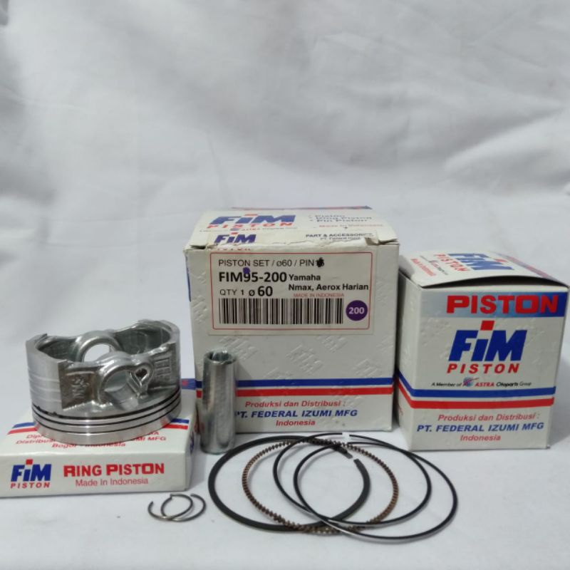 PISTON KIT SEHER KIT AEROX DAN NMAX FIM95 PIN 14