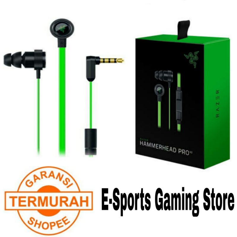 [GARANSI TERMURAH] Razer Hammerhead Pro V2 Dota2 Earphone