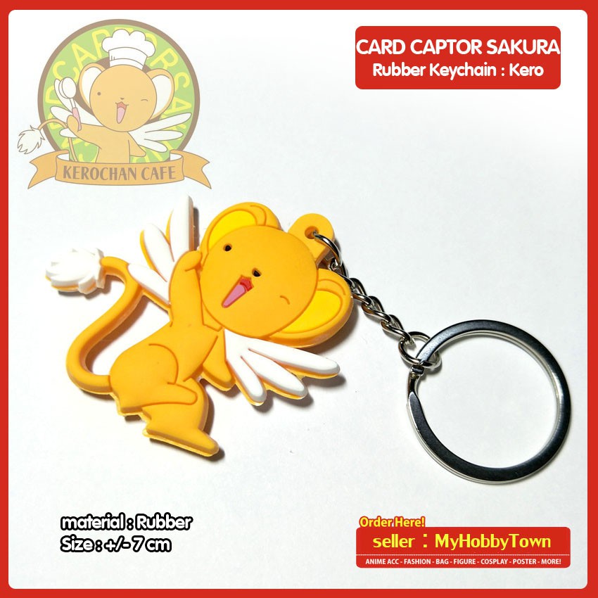 Gantungan Kunci Karet Anime Card Captor Sakura : Kero-chan