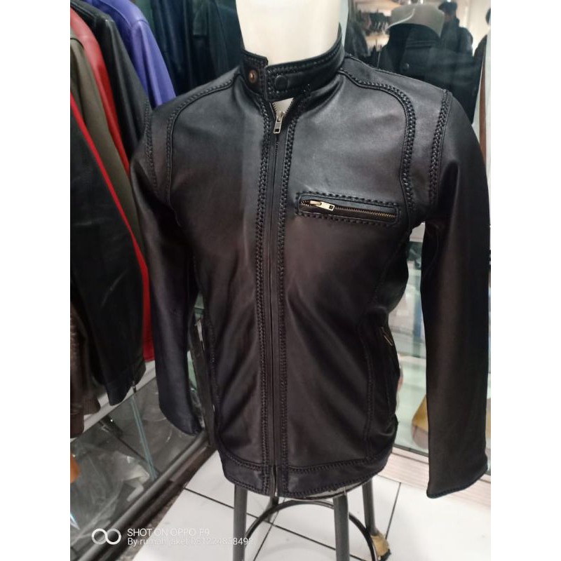 JAKET KULIT ASLI DOMBA MODEL SULAM